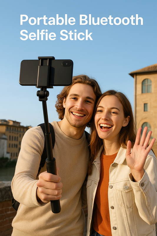Portable Bluetooth Selfie Stick